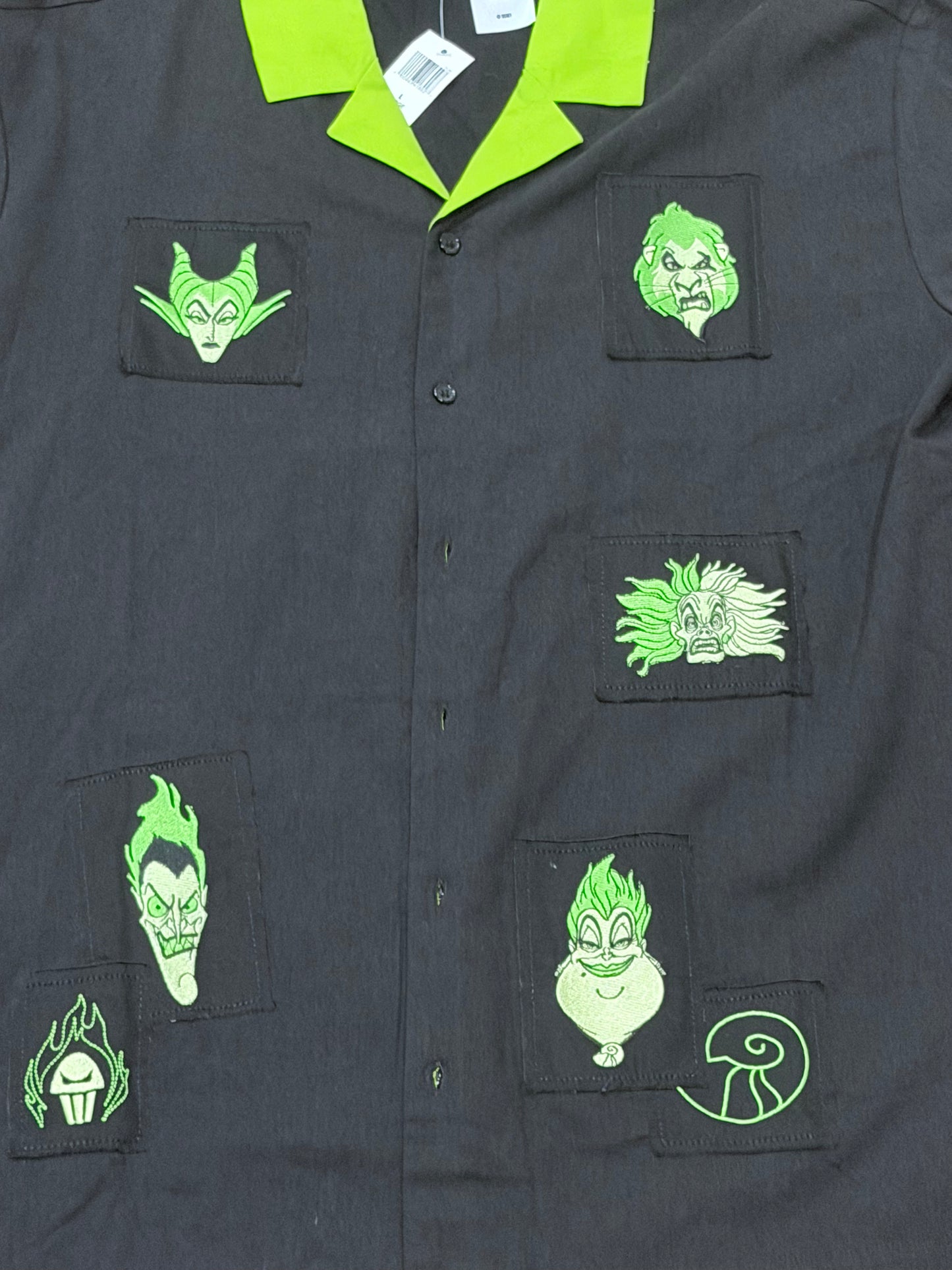 Disney Parks Villains Button Shirt Our Universe