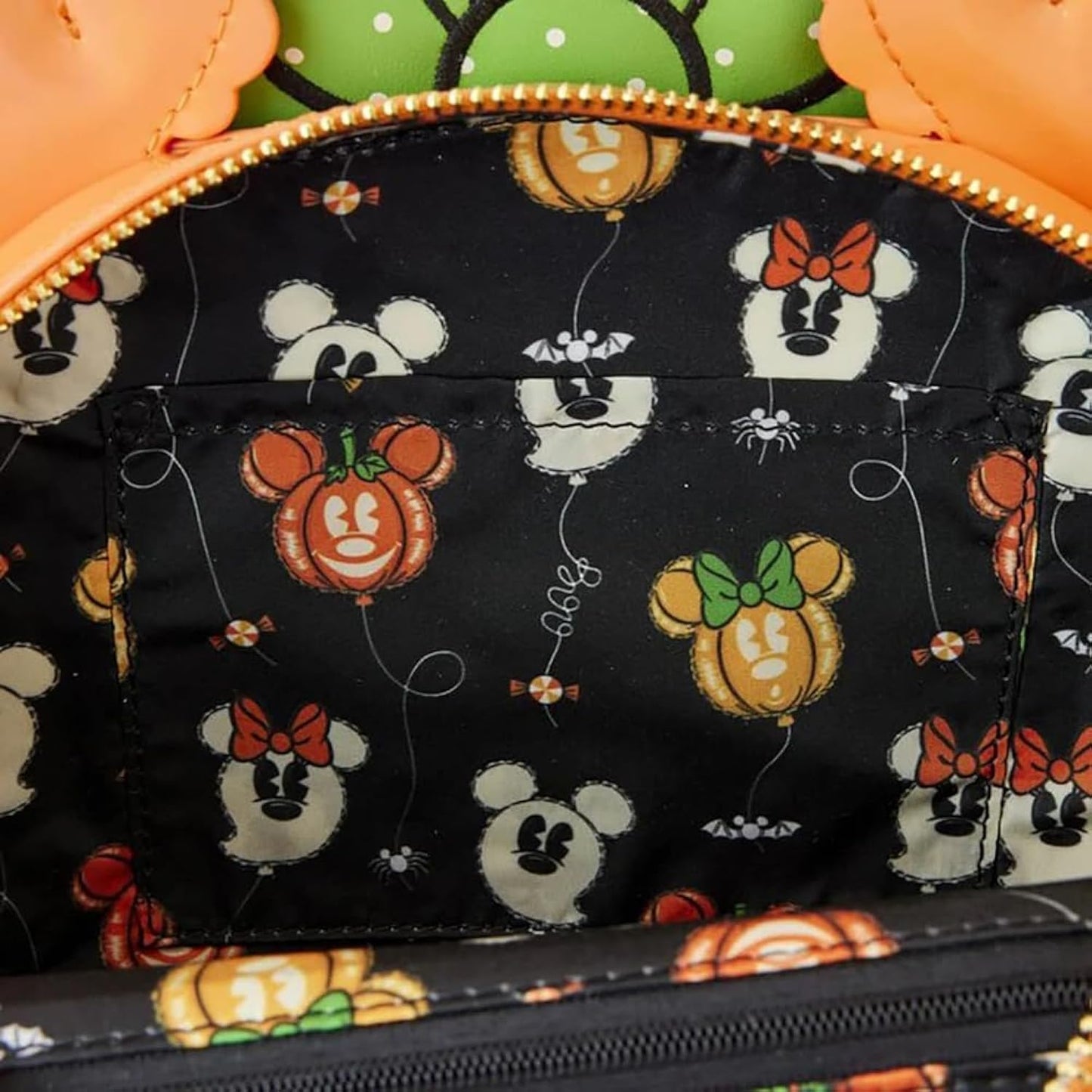 Loungefly Stitch Shoppe Disney Minnie Mouse Pumpkin Balloon Figural Crossbody