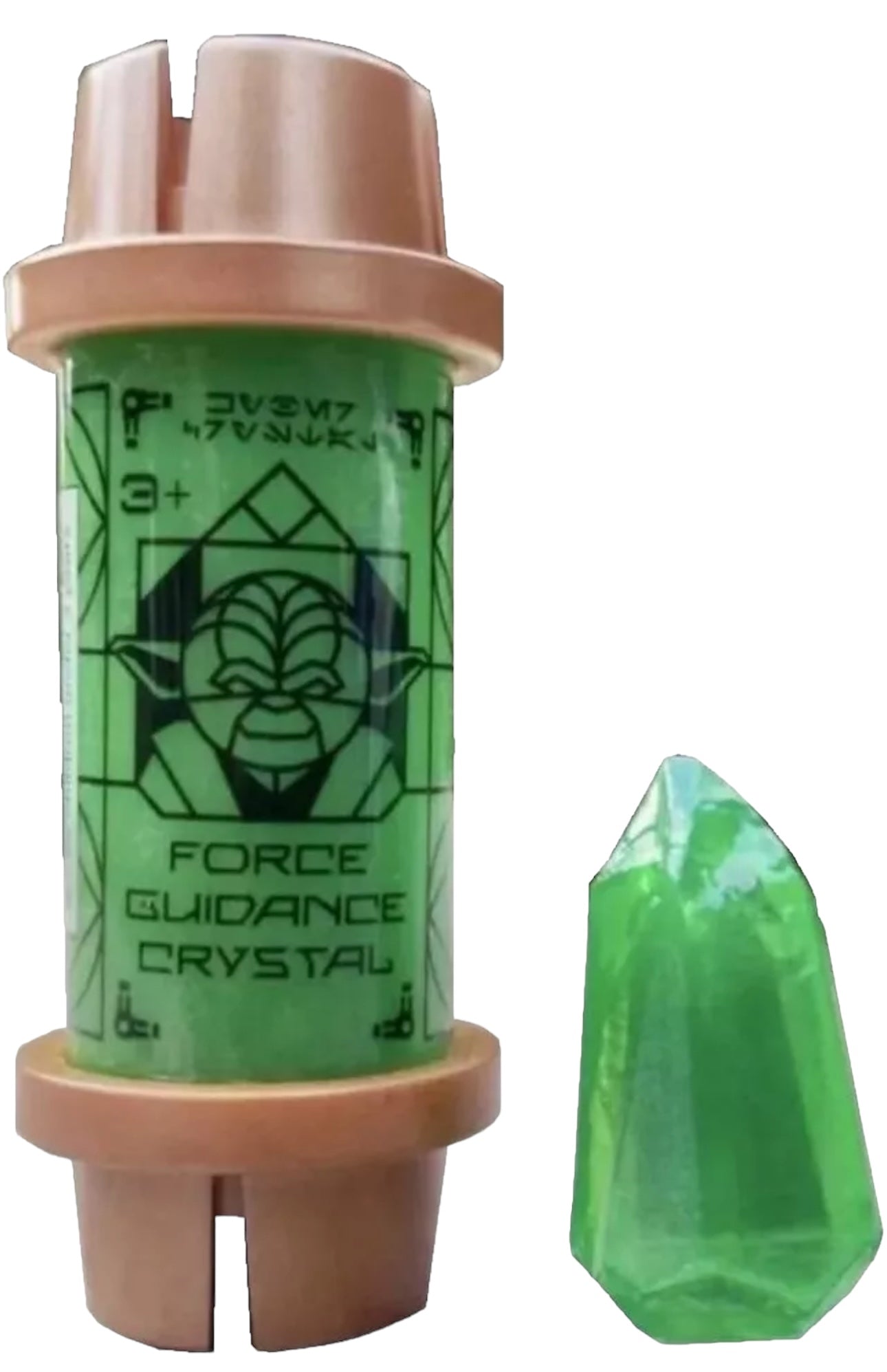 Disney Star Wars Galaxy Edge Kyber Crystal Yoda Green