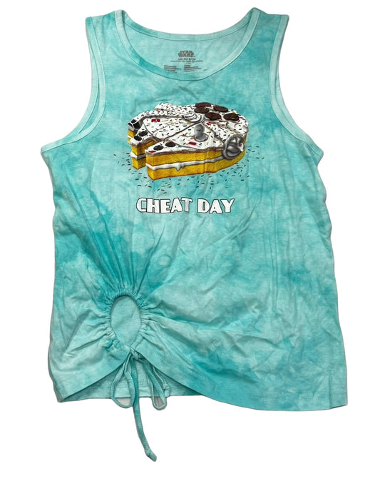 Disney Star Wars Cheat Day Small Ladies Tank Falcon Snack