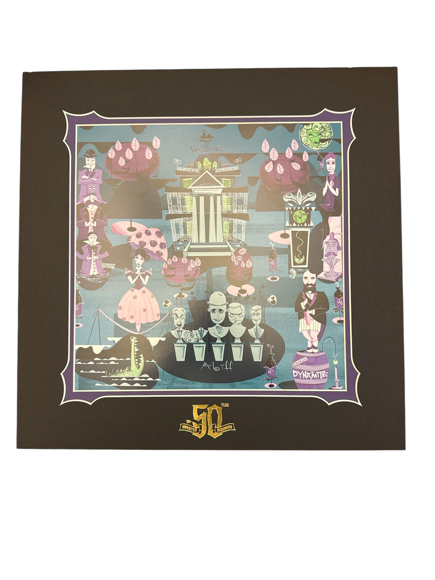 Disney Haunted Mansion 50th 1313 Grim Harbor By Mcbiff