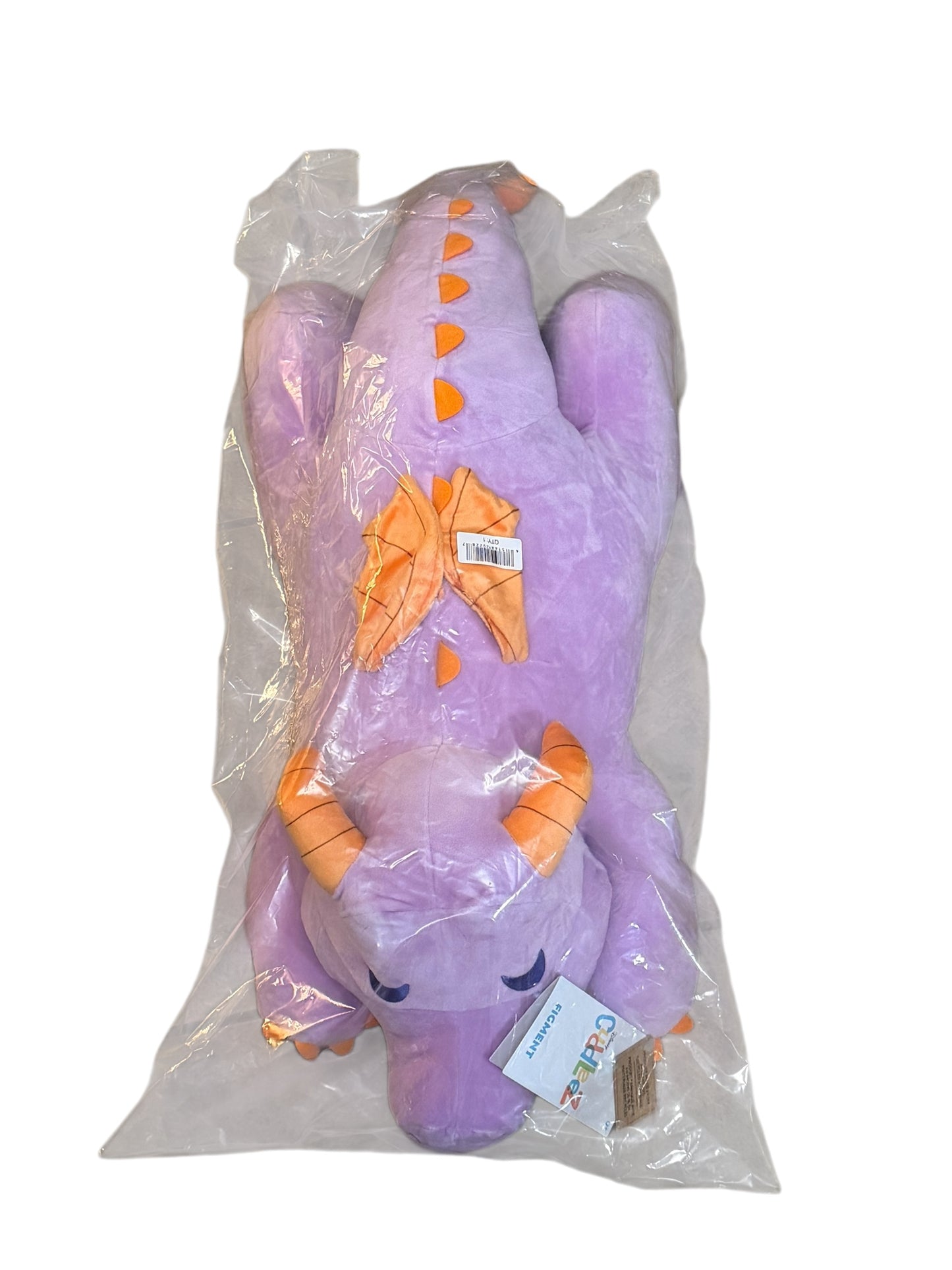 Disney Epcot Figment Cuddleez Plush - Large 25"