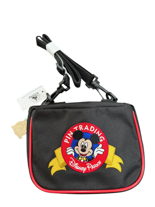 Disney Parks 25th Pin Trading Pin Bag Crossbody