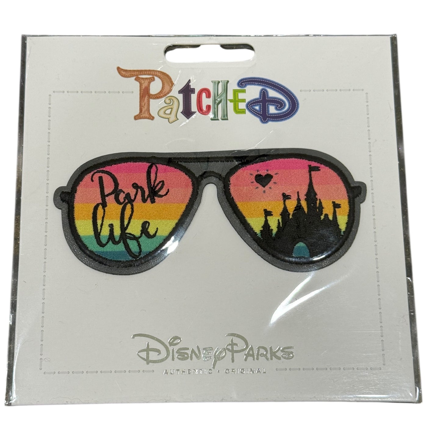 Disney Park Life Castle Sunglasses Patch