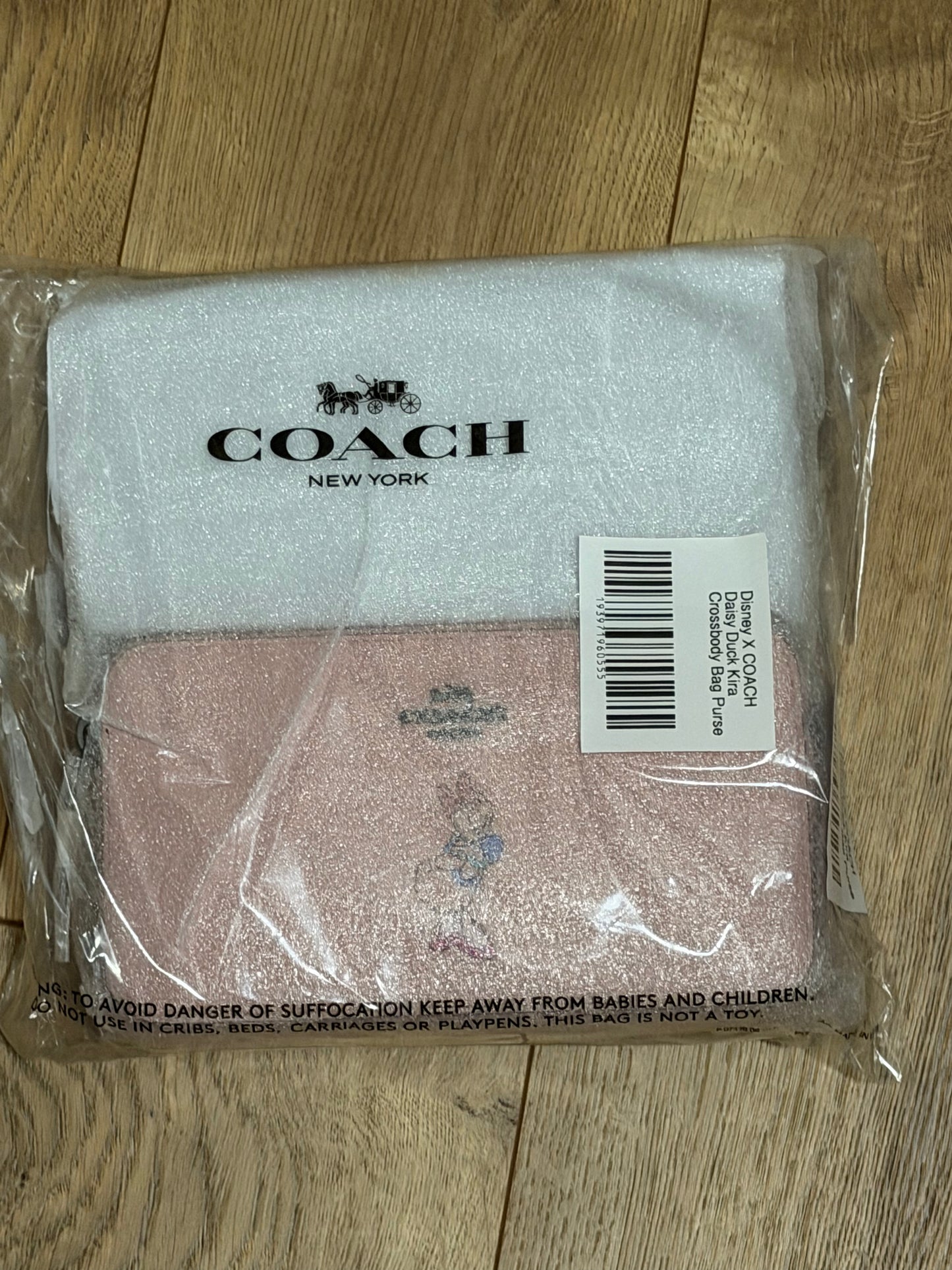 Disney X COACH Daisy Duck Kira Crossbody Bag Purse