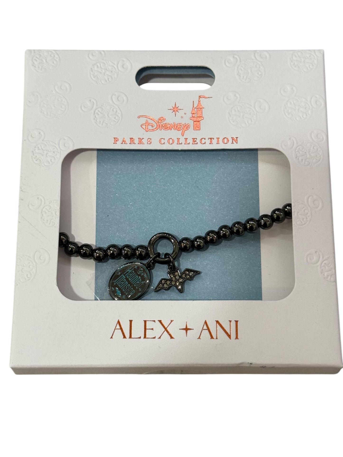 Disney Haunted Mansion Alex & Ani Bat Bracelet Bangle