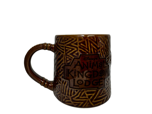 Disney Animal Kingdom Lodge Jumbo Mug-Mickey & Minnie 2024