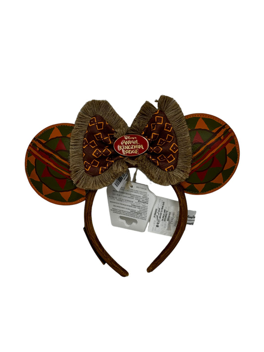 Disney Animal Kingdom Lodge Minnie Loungefly Ear Headband