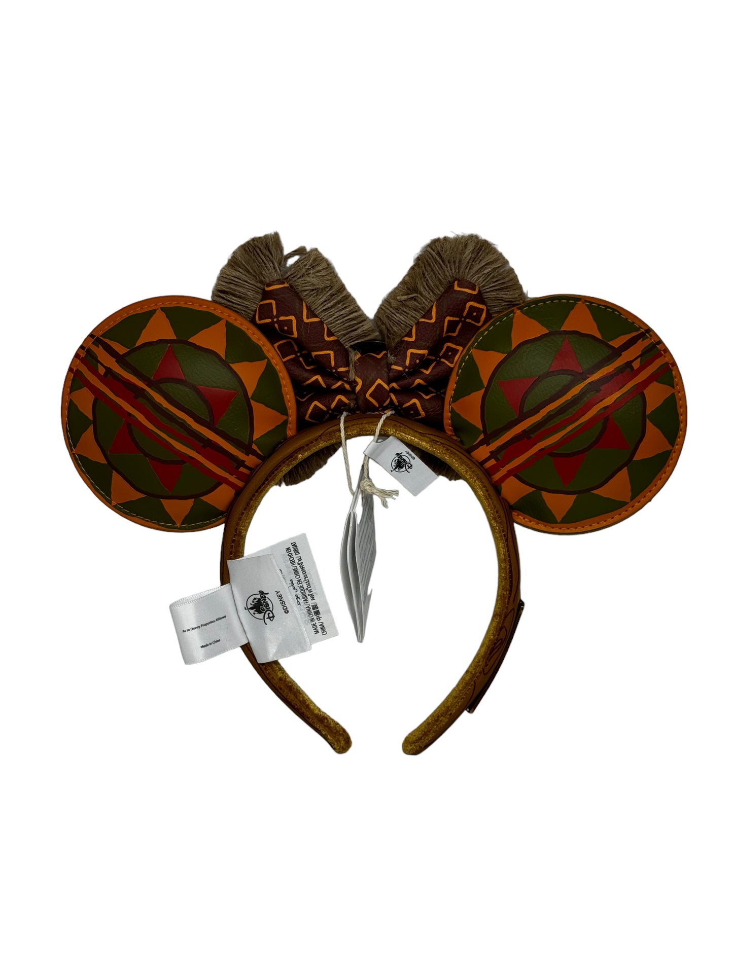 Disney Animal Kingdom Lodge Minnie Loungefly Ear Headband