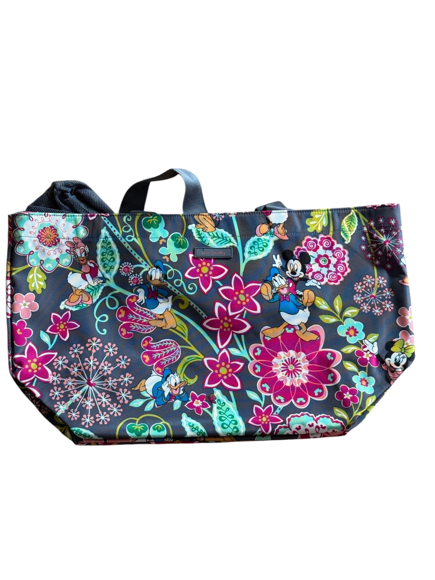 Disney Vera Bradley Mickey And Friends Drawstring Tote