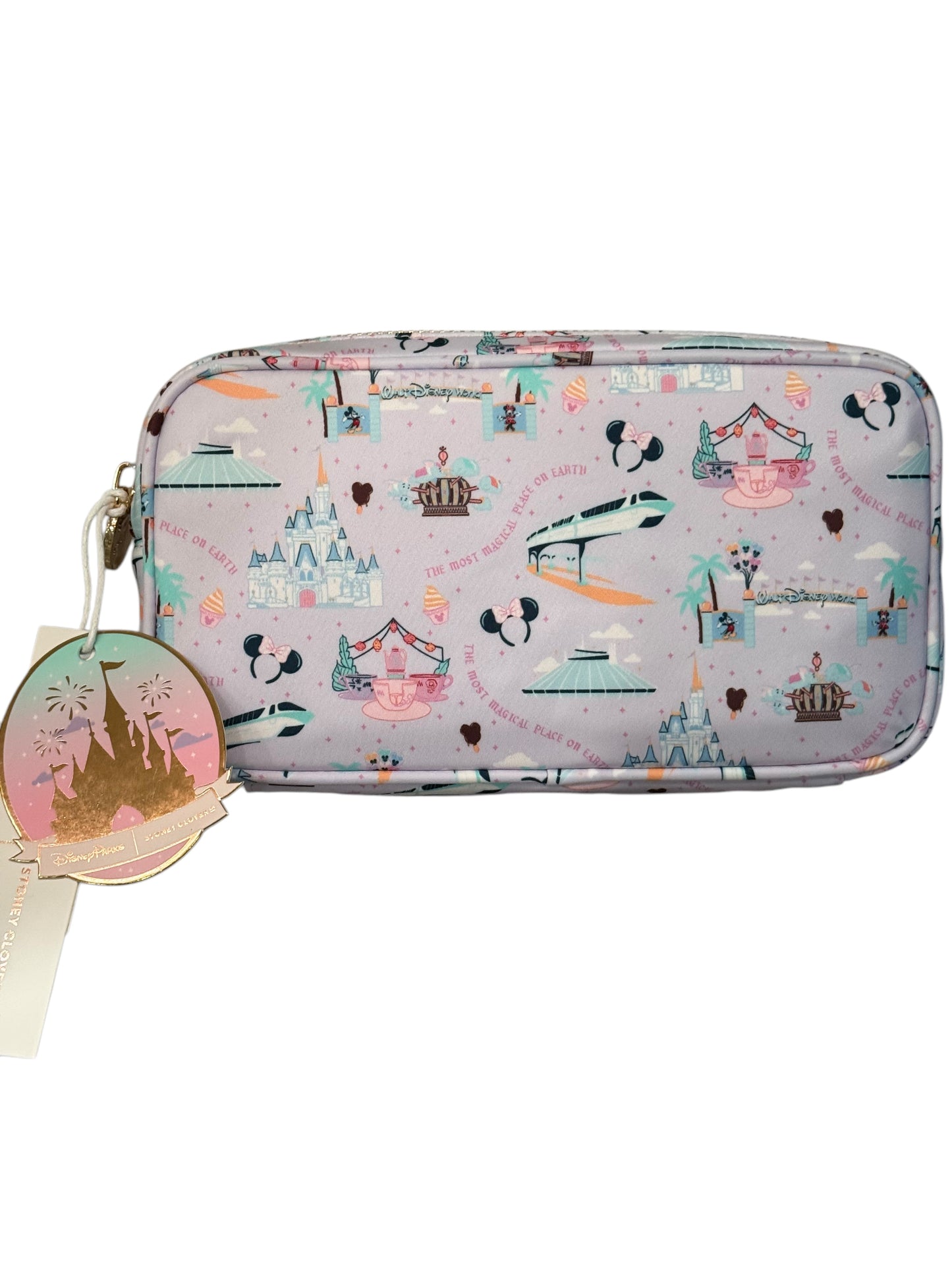 Walt Disney World Pouch by Stoney Clover Lane-Pink