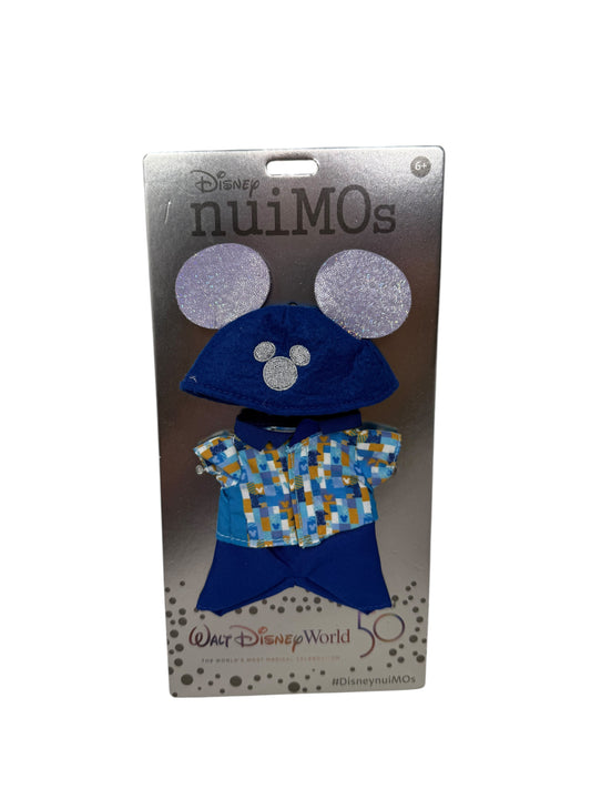 Walt Disney World 50th Anniversary Nuimos Outfit Iridescent Ear Hat