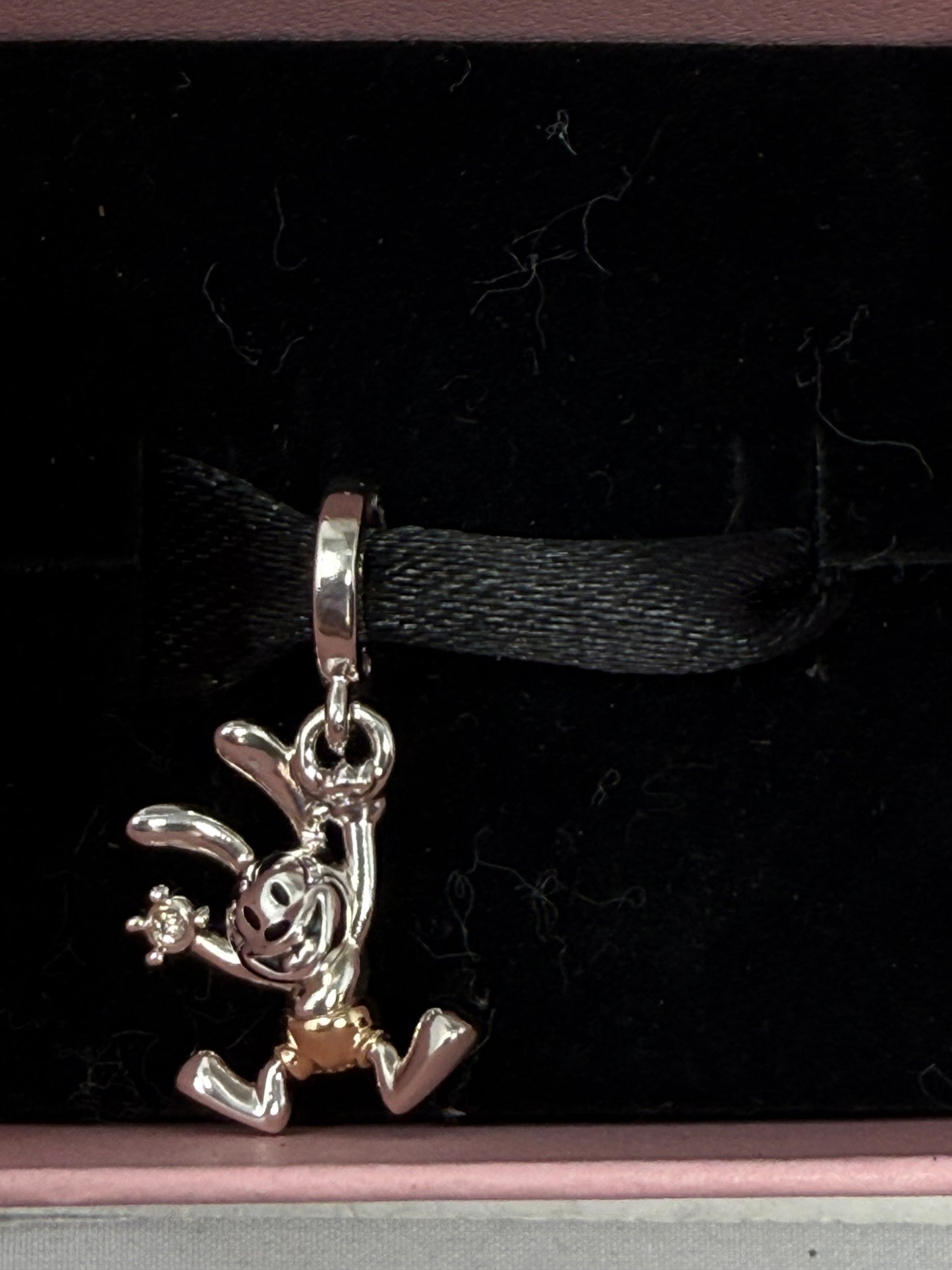 Disney 100th Anniversary Oswald Pandora Charm Lab-grown Diamond