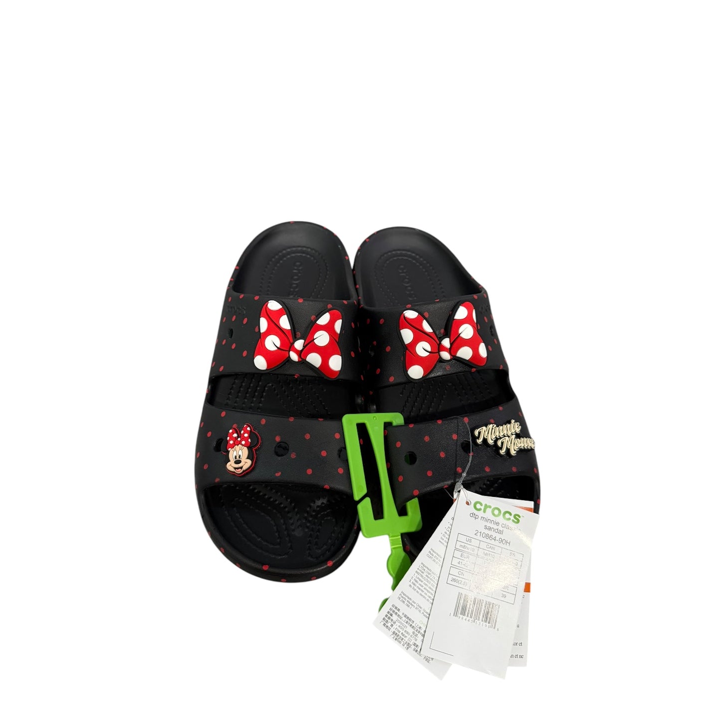 Disney Minnie Crocs 2 Strap Slides