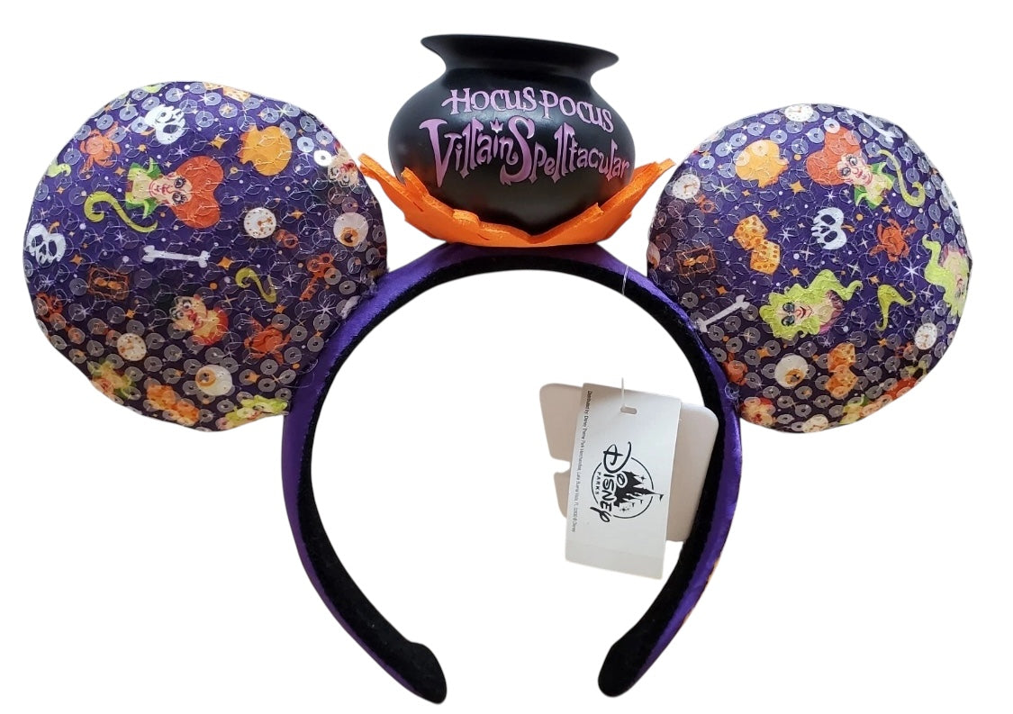 Disney Hocus Pocus Villains Soectacular Ears Headband-Rare