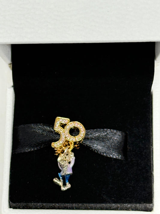 Walt Disney World 50th Anniversary Mickey Pandora Charm