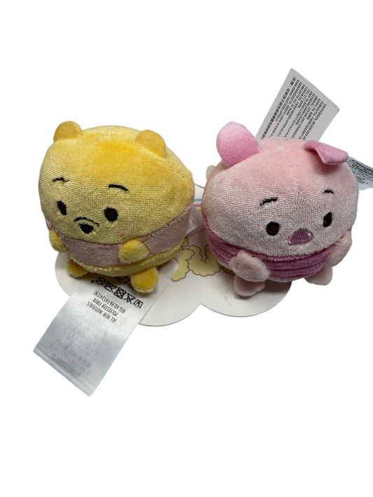 Disney Ufufy Winnie the Pooh & Piglet Micro Plush