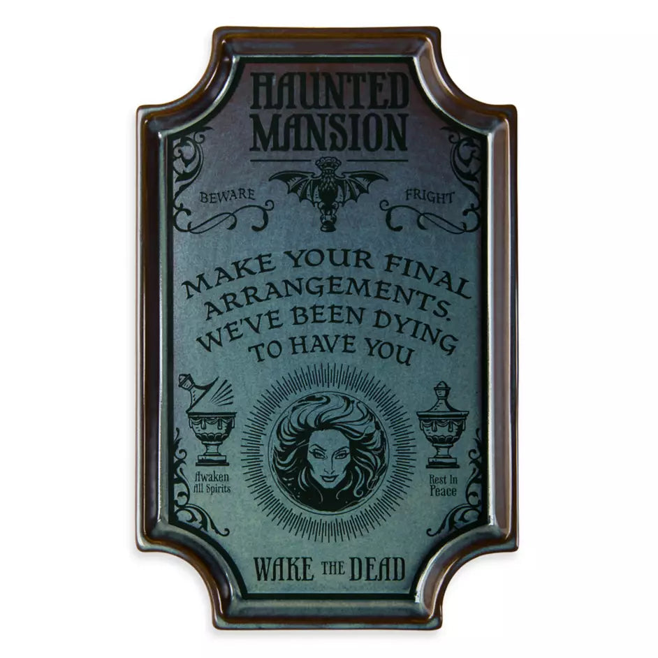 Disney Haunted Mansion Madame Leota Porcelain Trinket Tray Dish