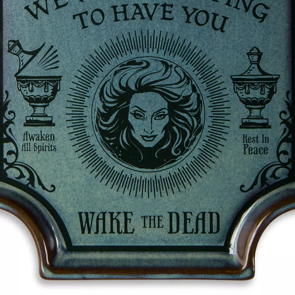 Disney Haunted Mansion Madame Leota Porcelain Trinket Tray Dish