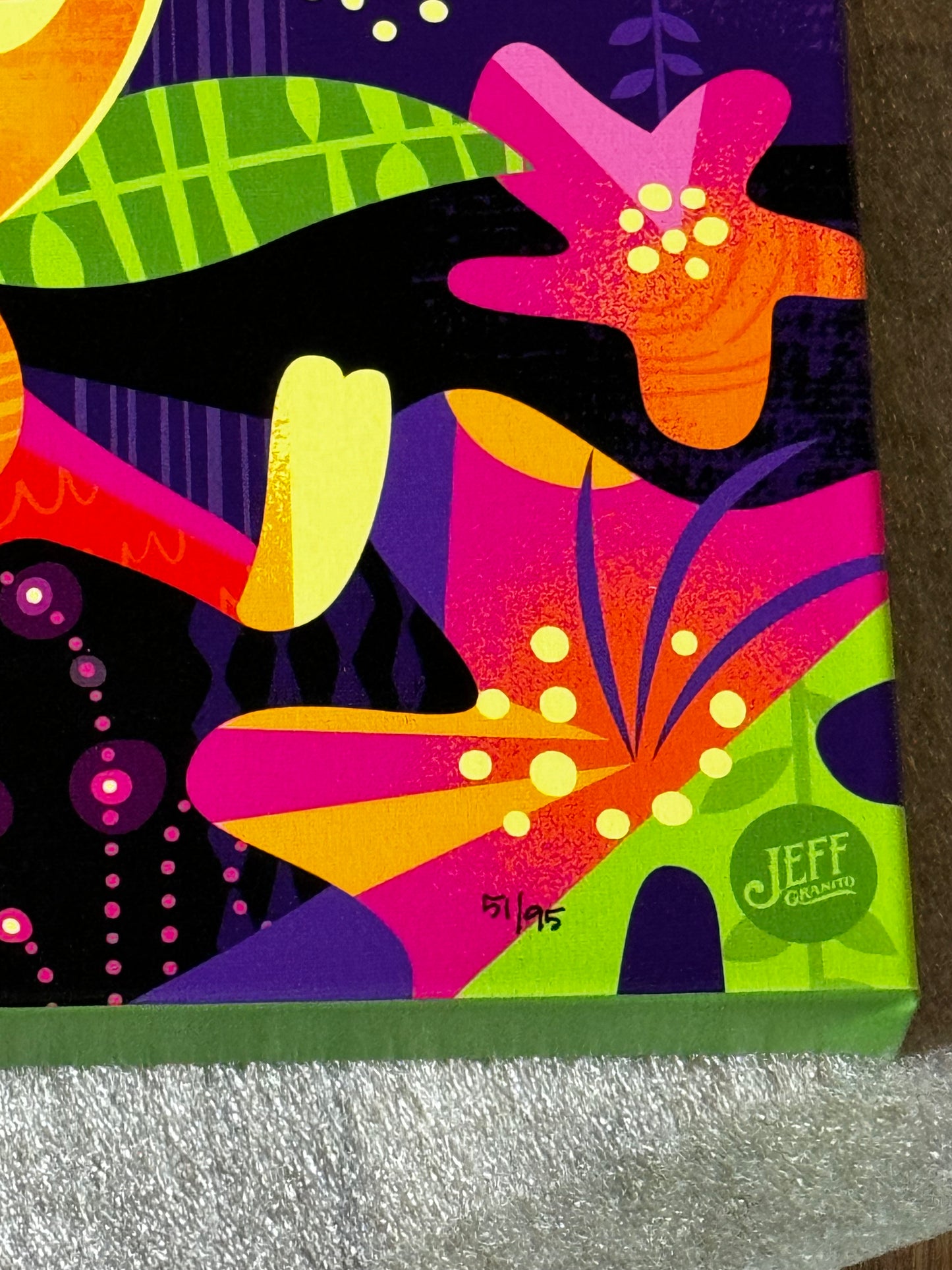 Disney Jeff Granito “Orange You Glad We Tiki” Canvas 51/95
