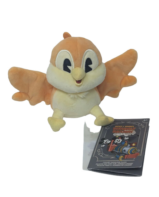 Disney Chuuby Magnetic Shoulder Plush Pal-Minnie & Mickey Runaway Railway