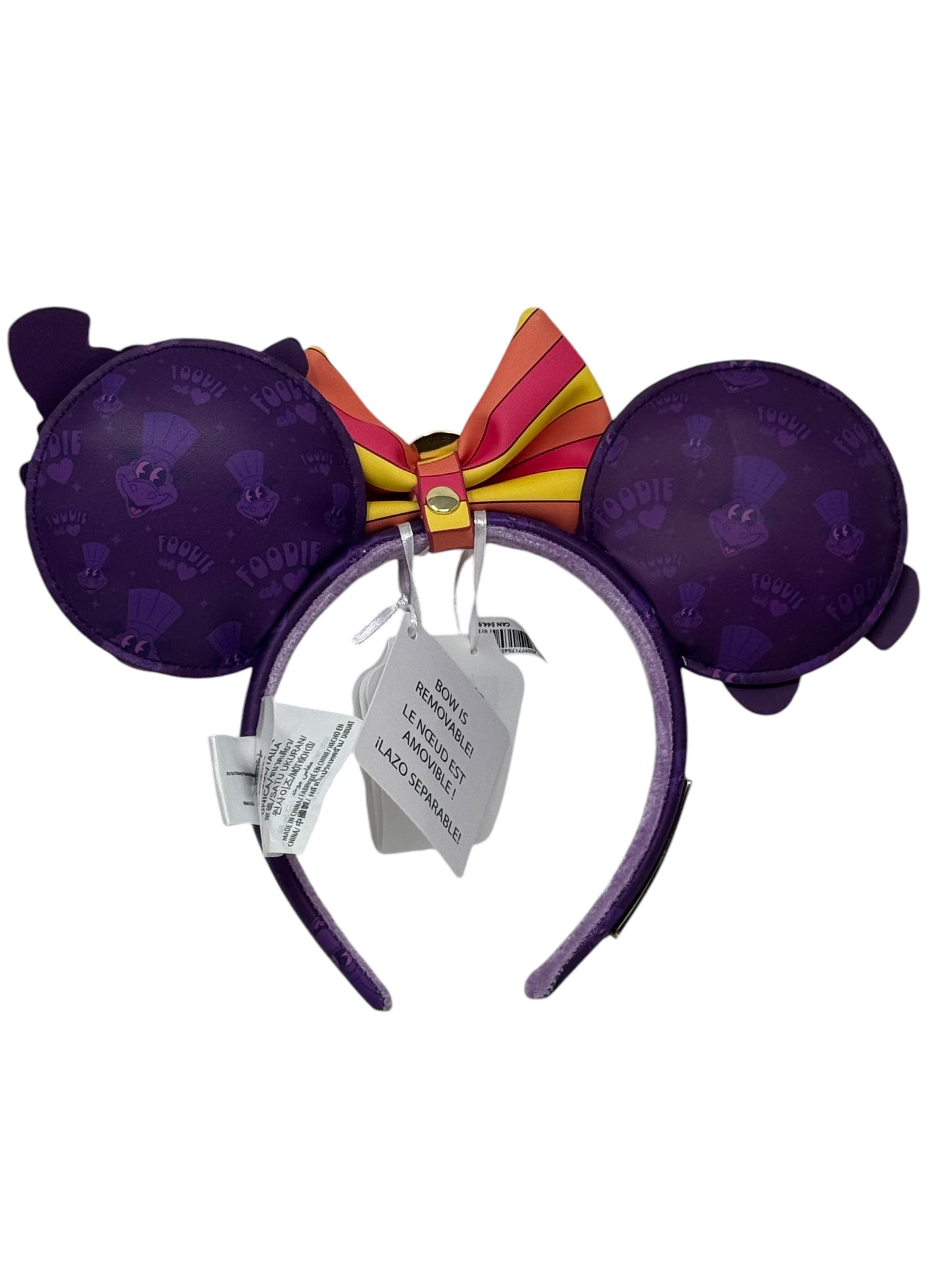 Disney Epcot Food & Wine Festival 2024 Figment Ear Headband Loungefly