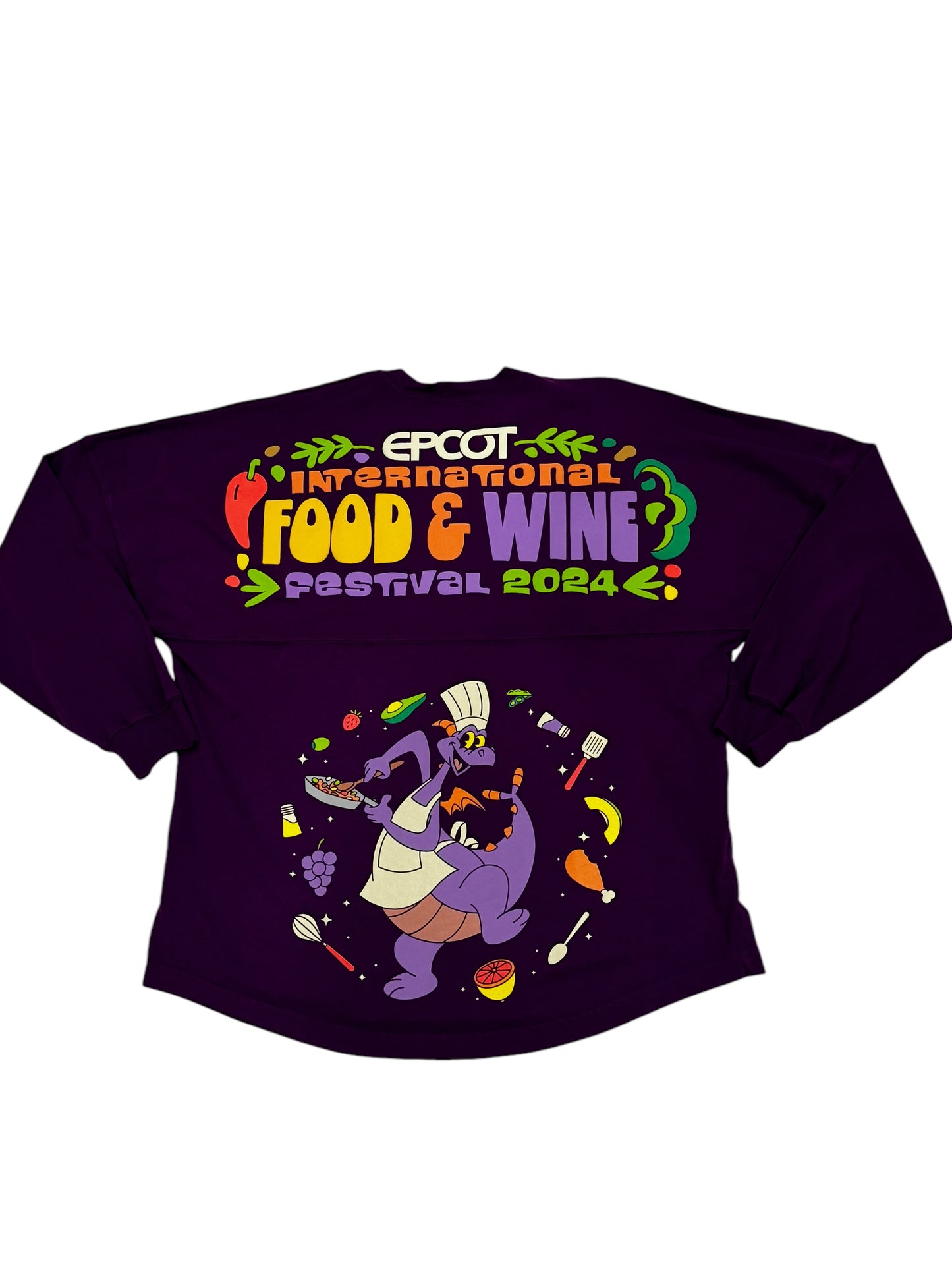 Disney Epcot Food & Wine Festival 2024 Figment Spirit Jersey