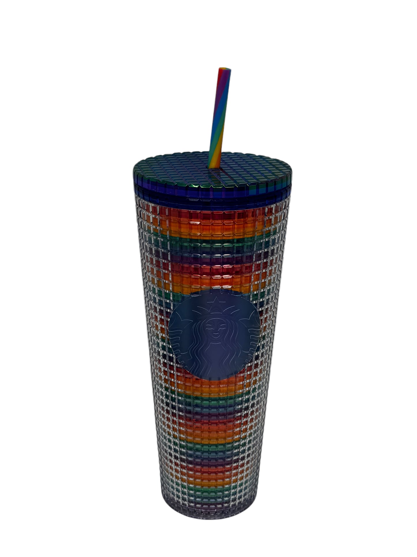 Walt Disney World Rainbow Mickey Starbucks Tumbler