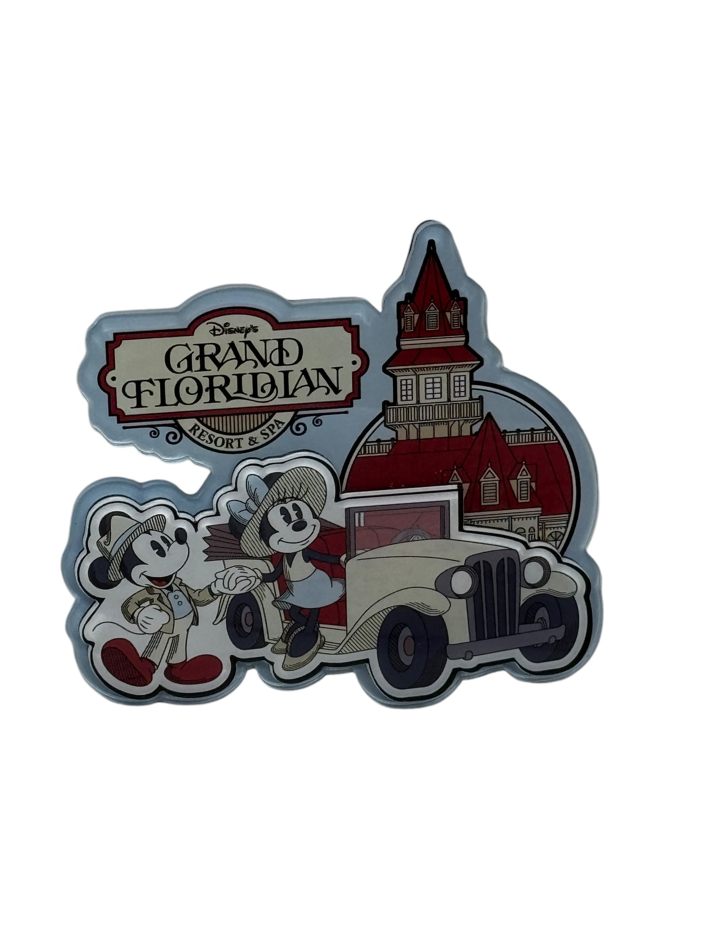 Disney Grand Floridian Resort Mickey Minnie Magnet