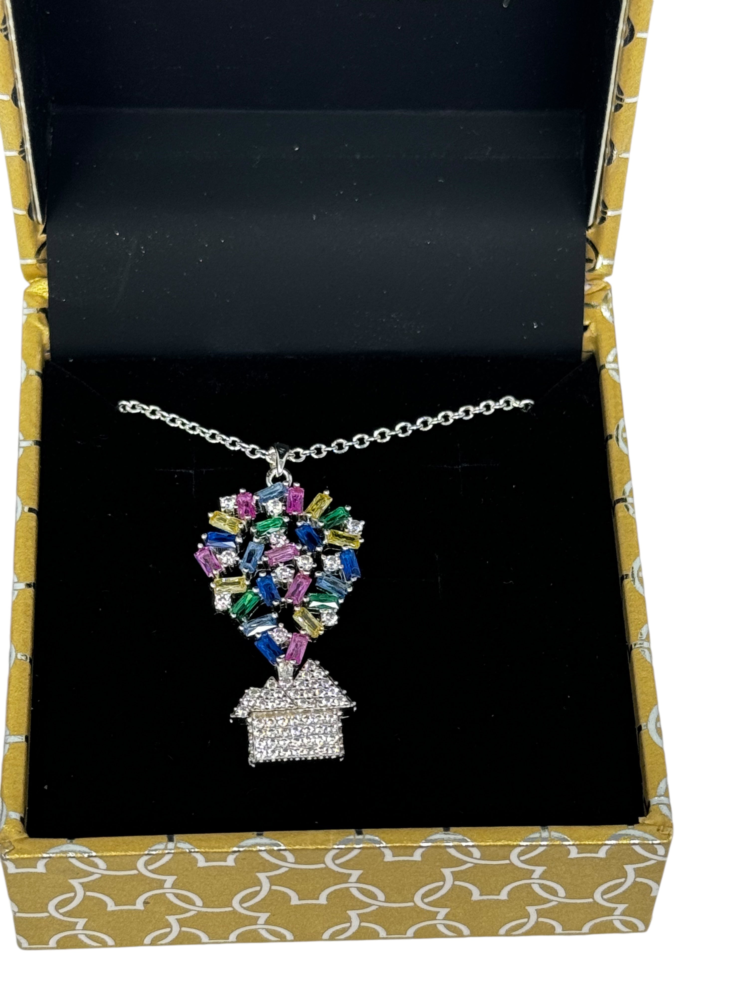 Disney UP Gemstone House Necklace 2024 World of Treasures