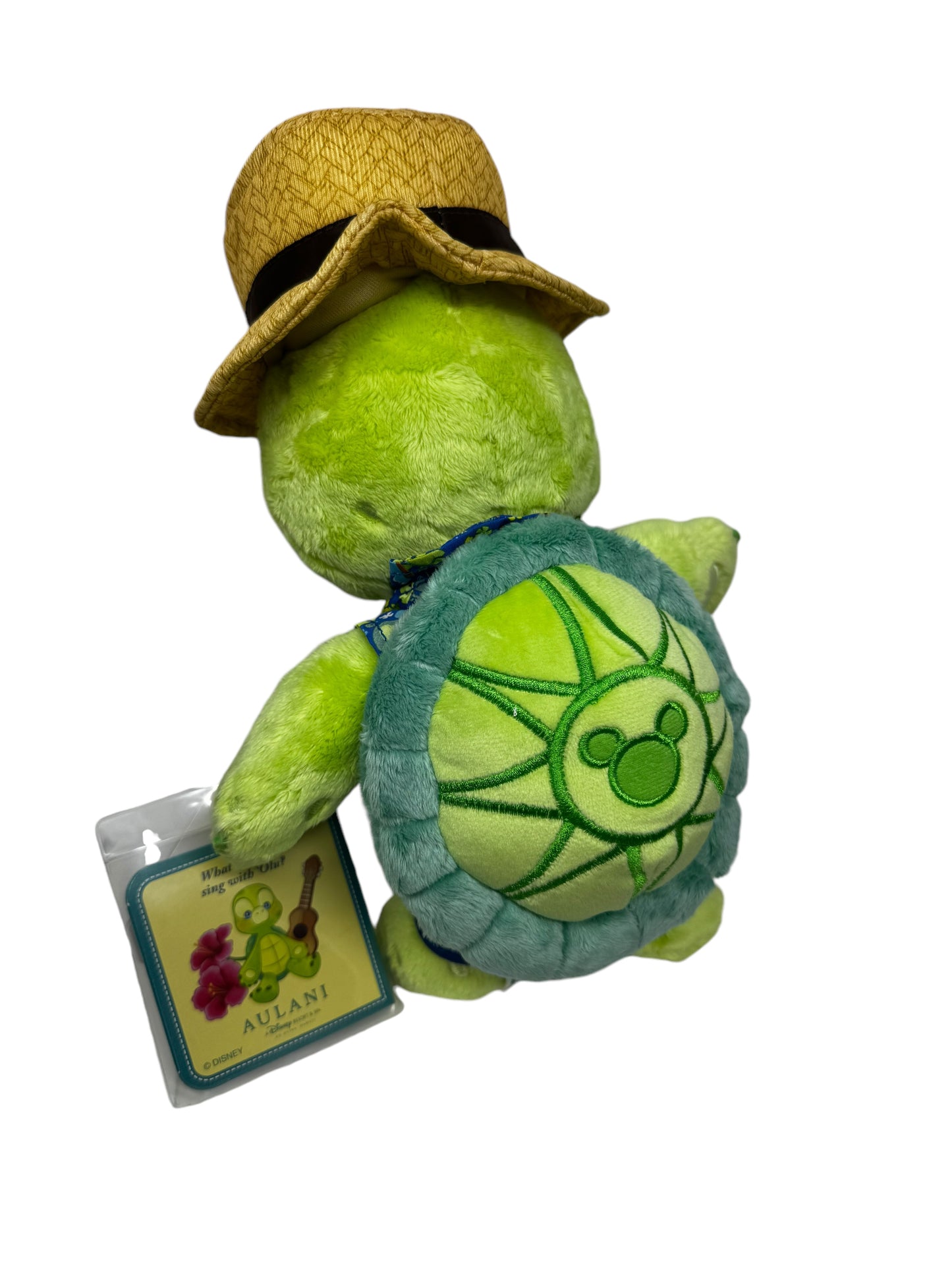 Disney Aulani Resort Olu Plush with Hat- Friend of Duffy 11”