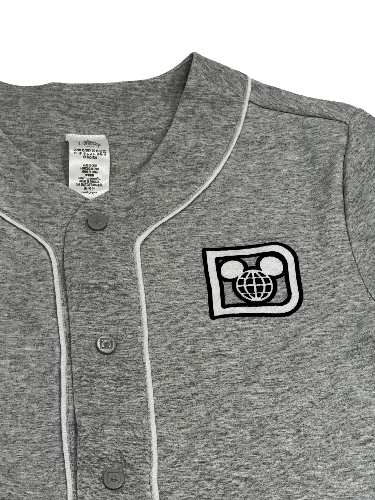 Walt Disney World Mickey Castle Baseball Jersey