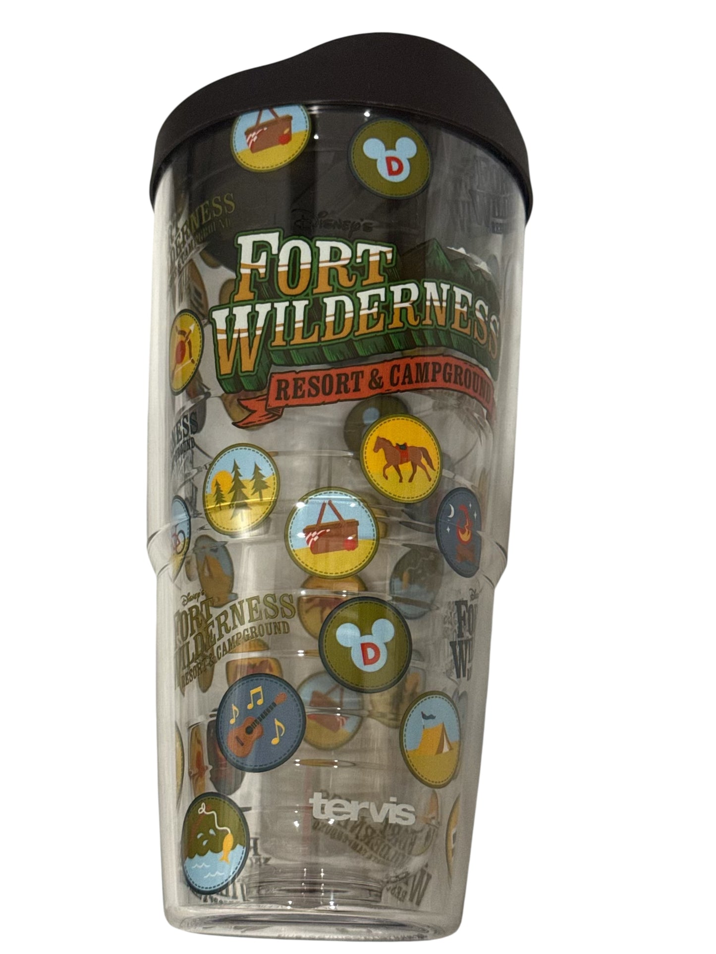 Disney Fort Wilderness Resort Tervis Tumbler-Patches