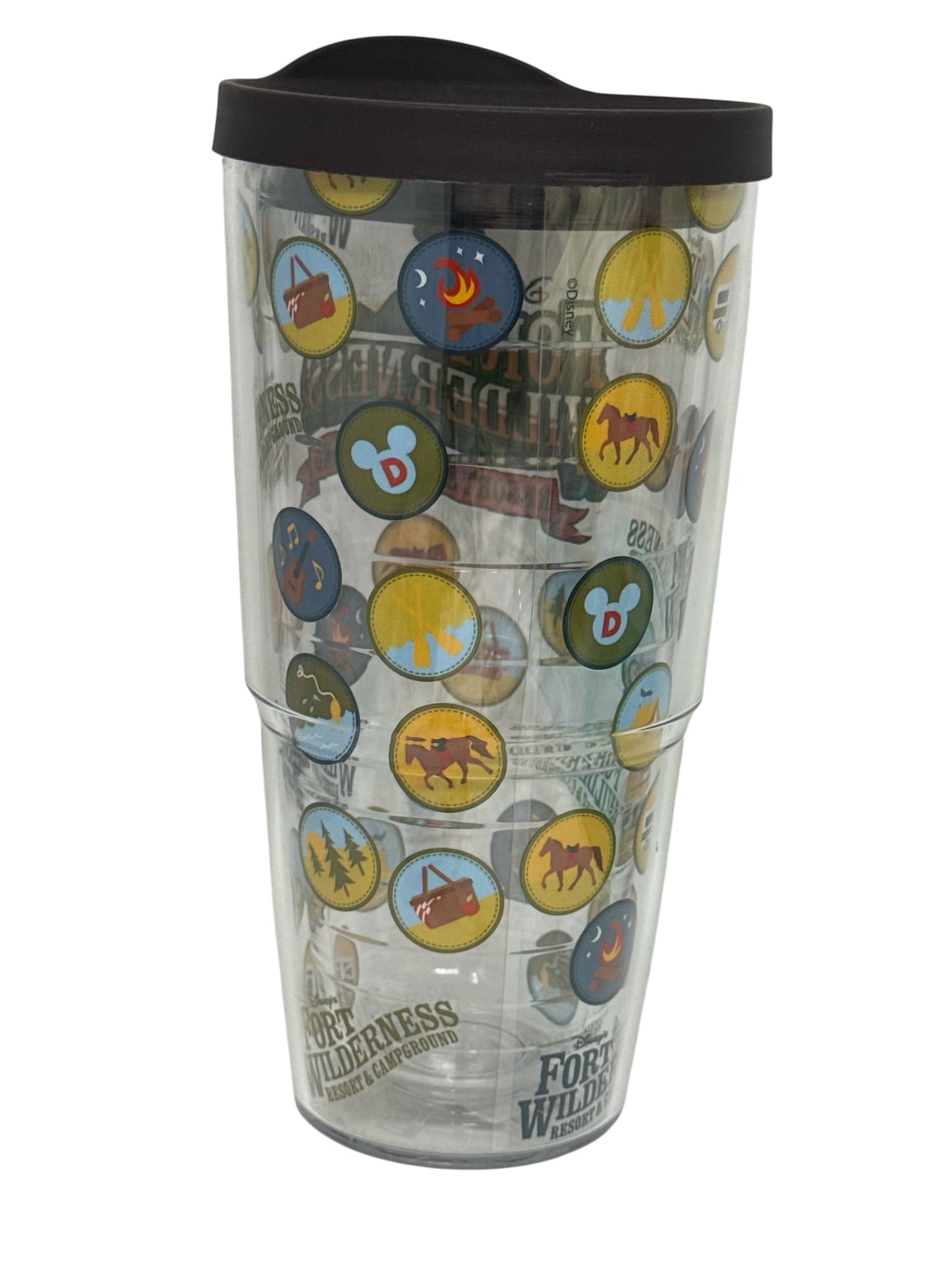 Disney Fort Wilderness Resort Tervis Tumbler-Patches