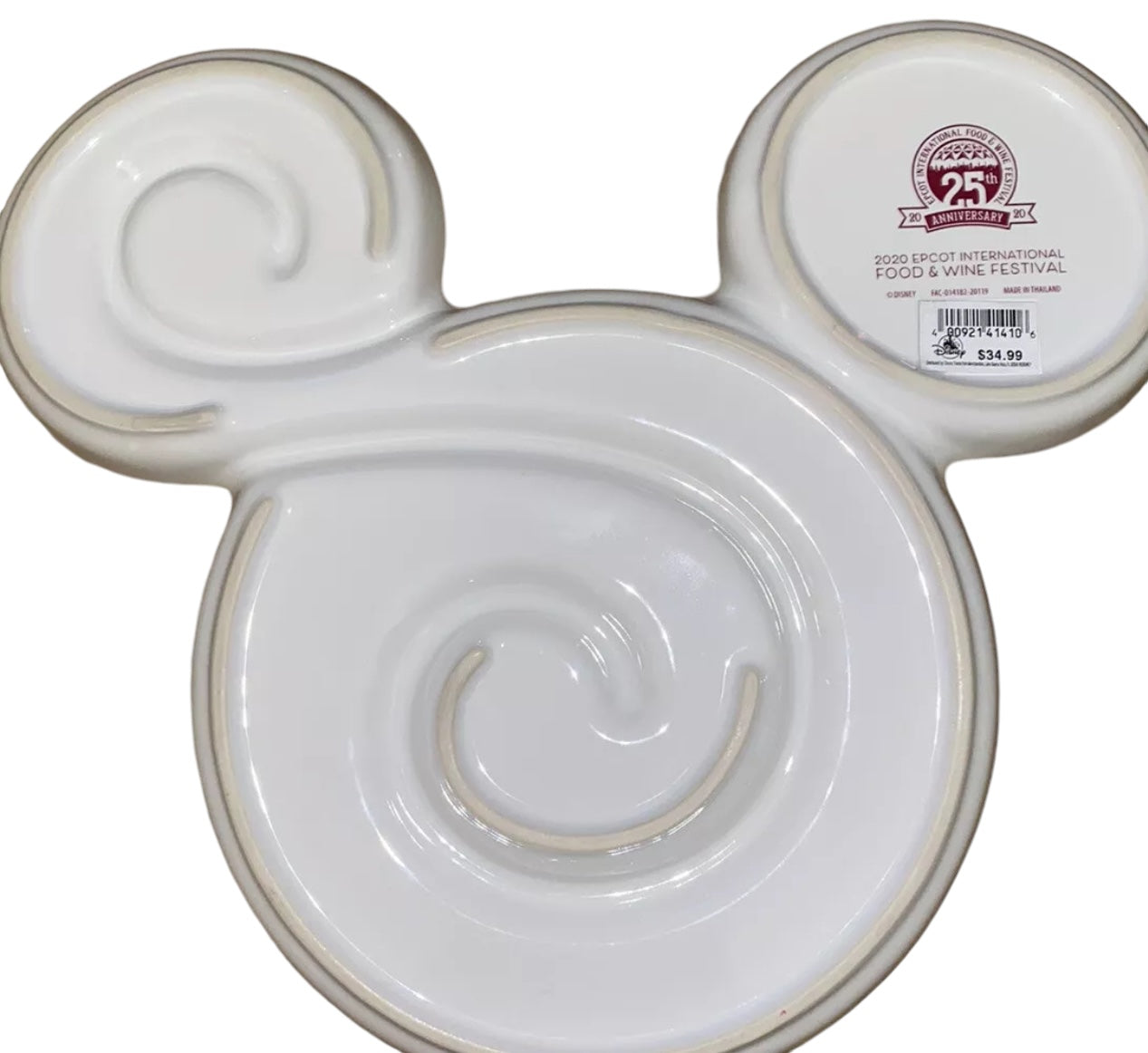 Disney Epcot Food and Wine Festival 2020 Olive To Cook Mickey Platter