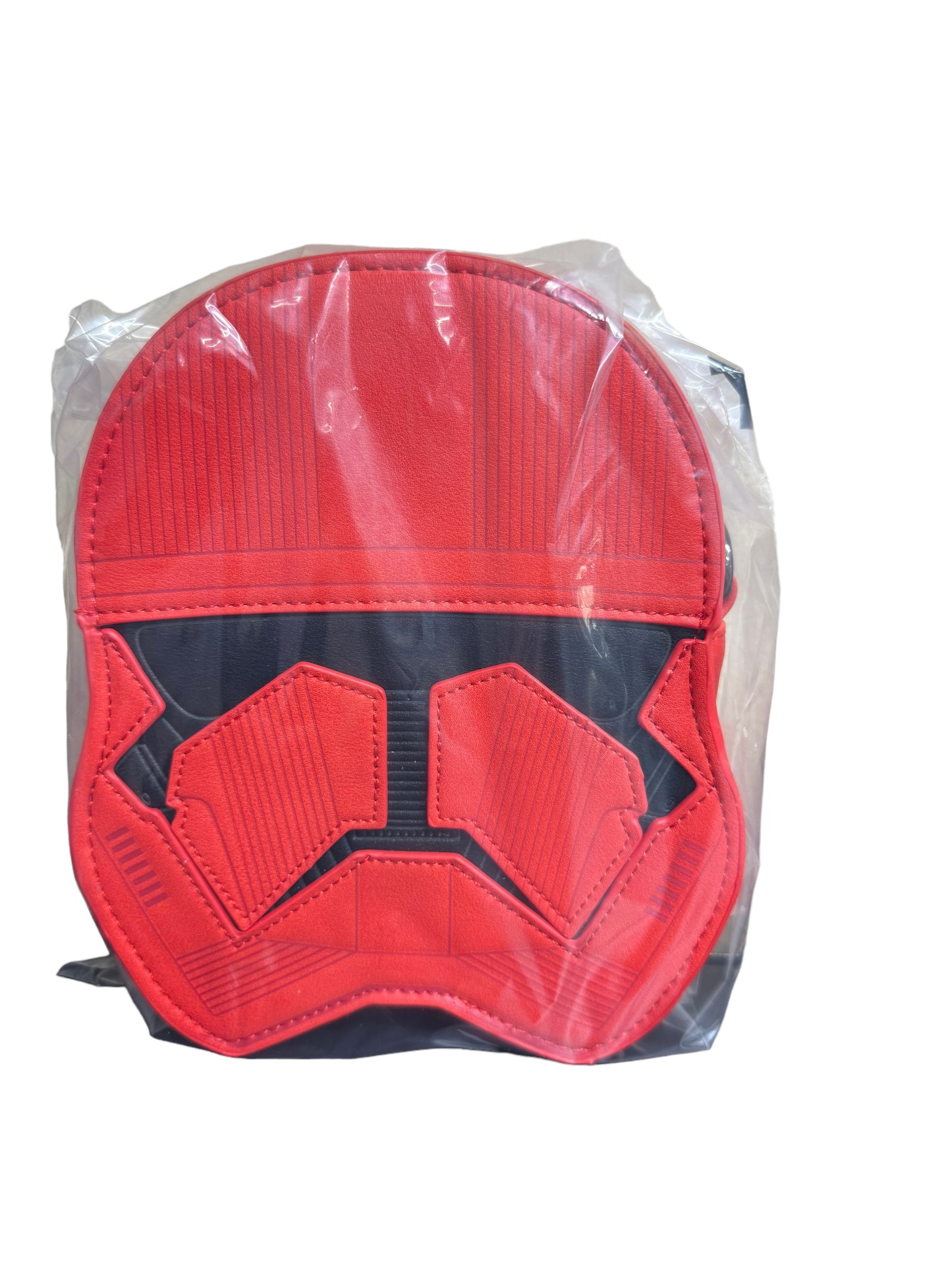 Disney Star Wars Loungefly  Crossbody Purse  Red Sith Storm Trooper Helmet