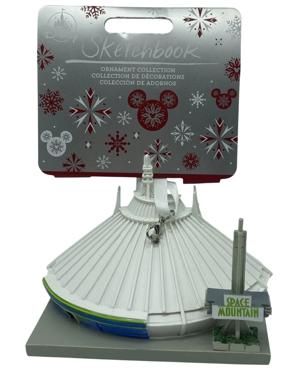 Disney Space Mountain Sketchbook Ornament