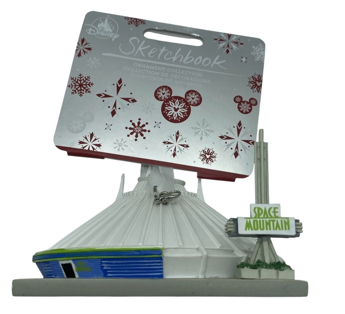 Disney Space Mountain Sketchbook Ornament
