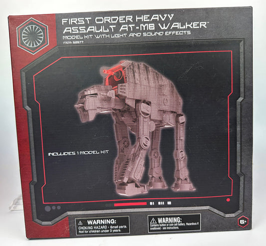 Disney Star Wars First Order Heavy Assault AT-M6 Walker Model Kit With Sound Effects