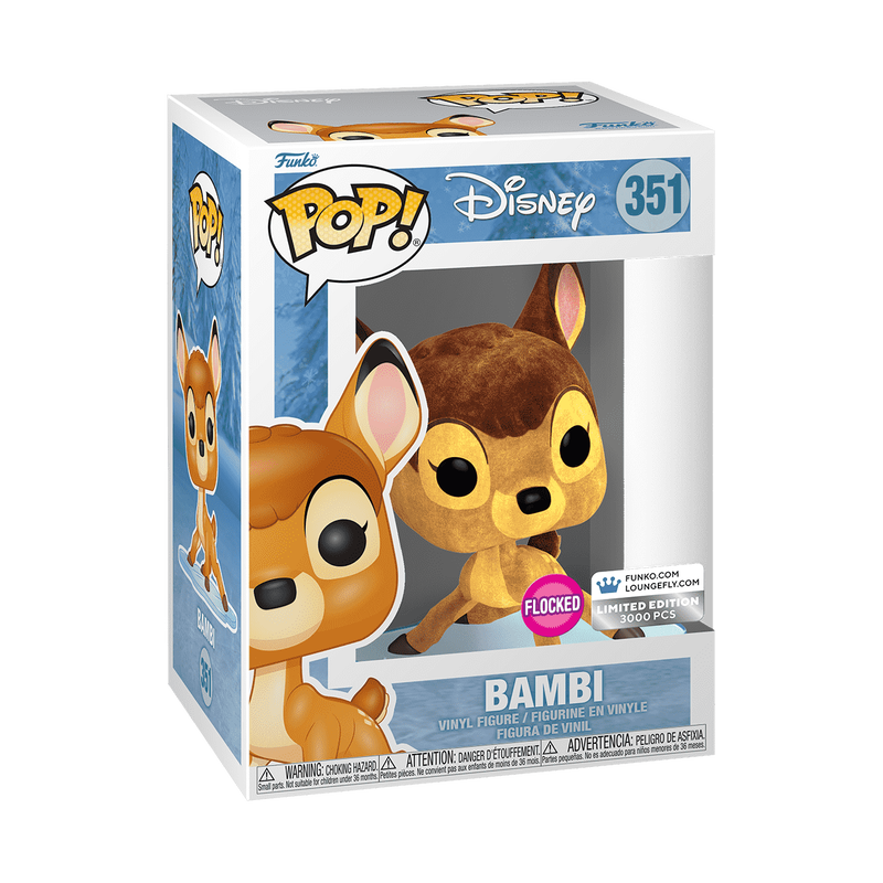 Disney Bambi on Ice Lenticular Loungefly Backpack and Funko Pop!