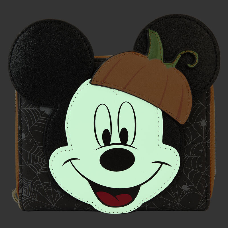 Disney Mickey Mouse Pumpkin Loungefly Wallet