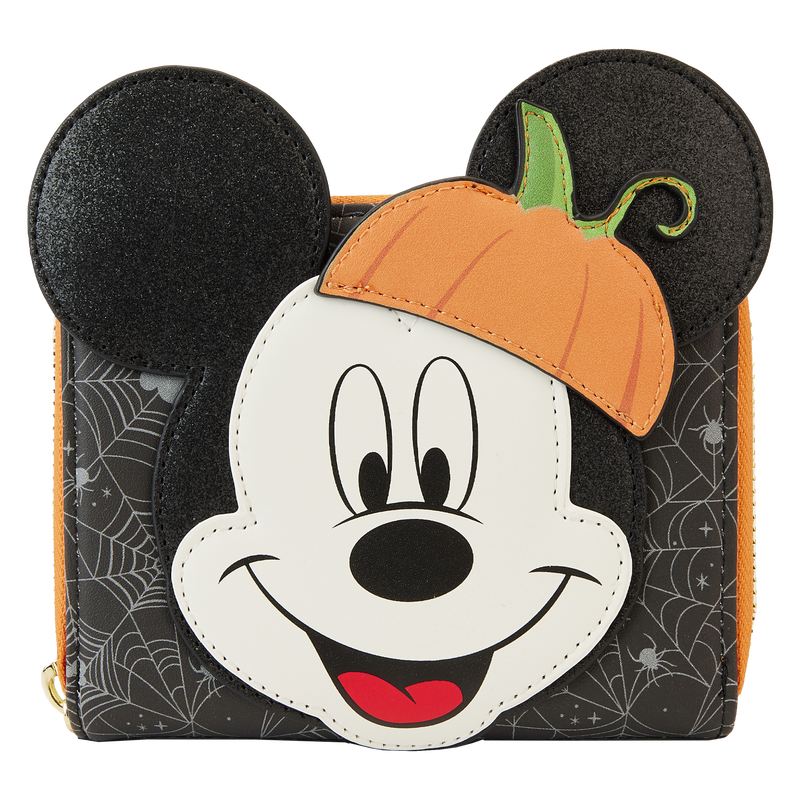 Disney Mickey Mouse Pumpkin Loungefly Wallet