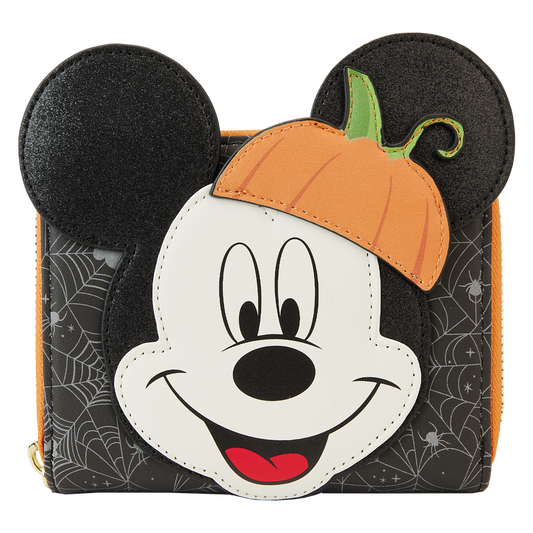 Disney Mickey Mouse Pumpkin Loungefly Wallet