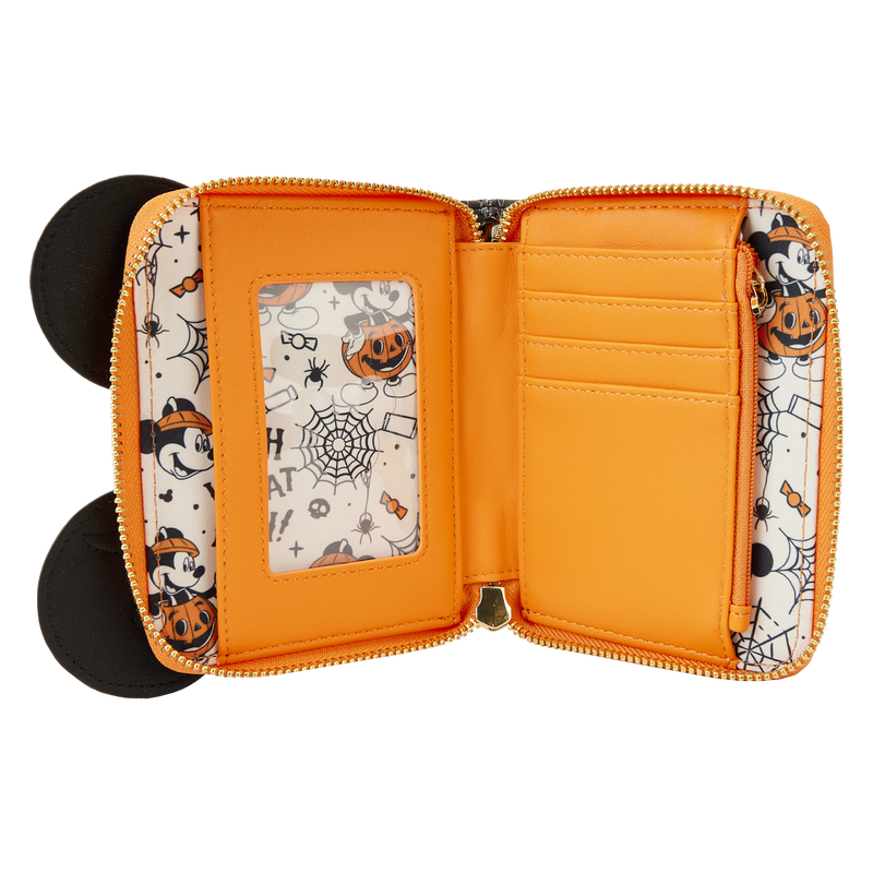 Disney Mickey Mouse Pumpkin Loungefly Wallet