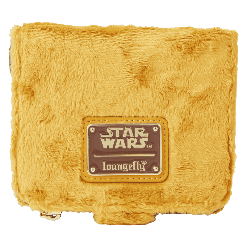 Disney Star Wars Plush Wicket Bifold Loungefly Wallet