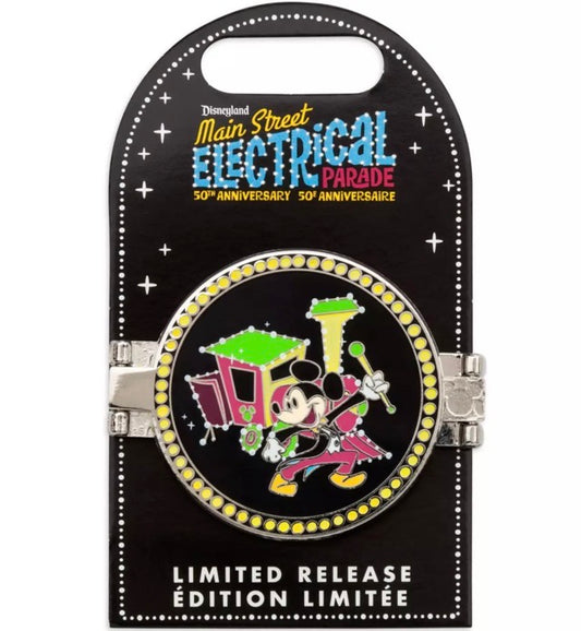 Disney Folding Pin-Main Street Electrical Parade 50th Anniversary