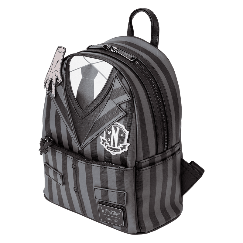 Wednesday Addams Exclusive Nevermore Loungefly Backpack