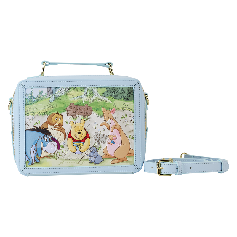 Disney Winnie the Pooh Vintage Lunchbox Crossbody Bag