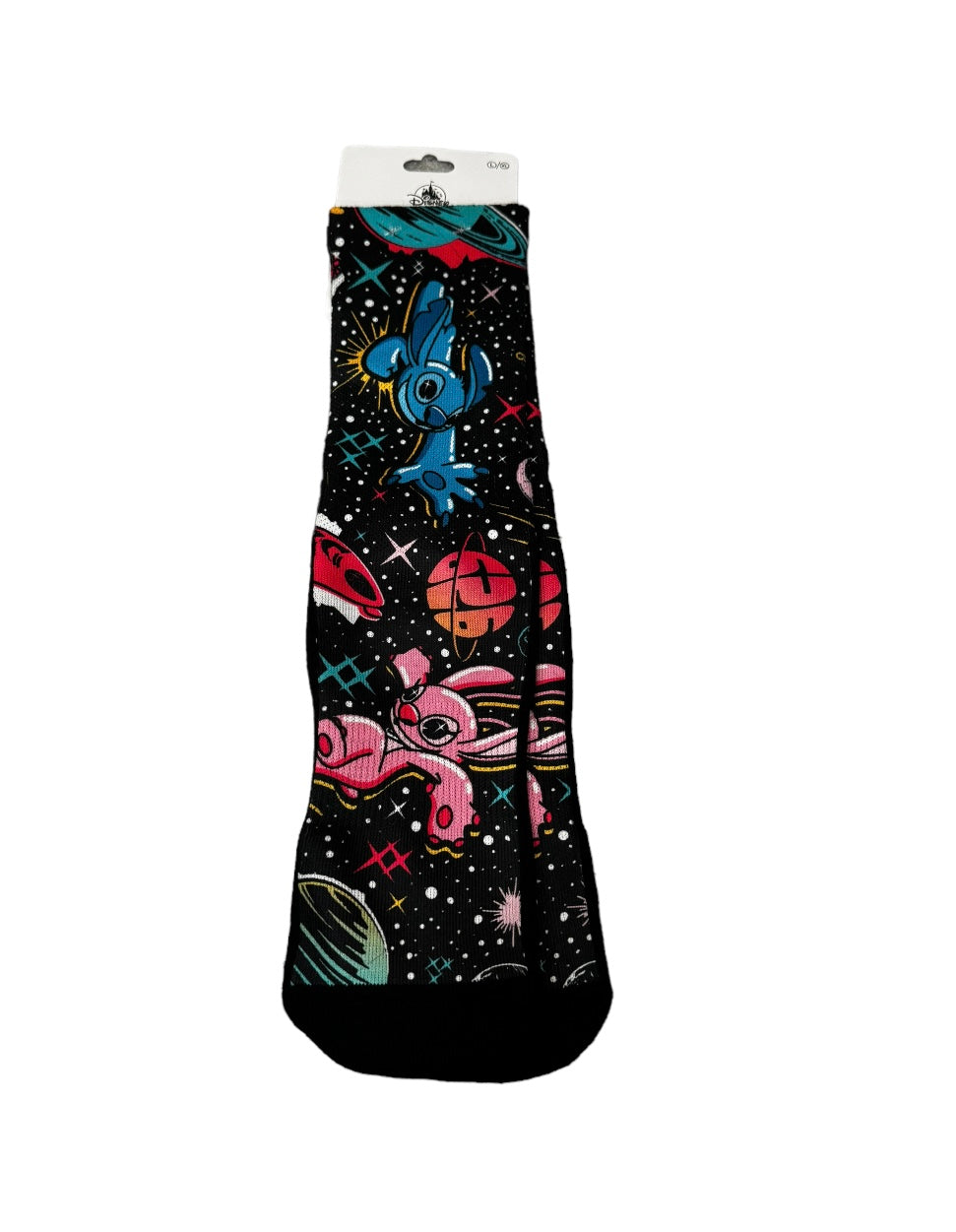 Disney Parks Stitch & Angel Galaxy Socks