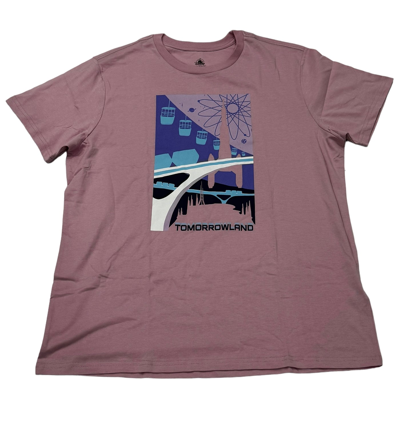 Disney Parks Tomorrowland Pink Shirt Large